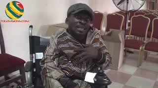 Des membres de la diaspora aux USA offrent un fauteuil roulant électrique à  Fovi Katakou