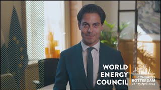 26th World Energy Congress | Rob Jetten, Minister for Climate and Energy Policy