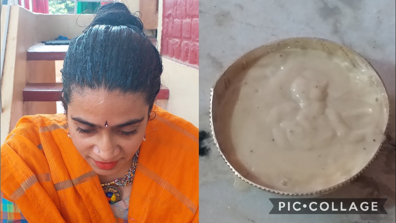 Banana Hair mask For Hair growth Hair regrowthBanana hair mask for