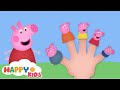 Youtube Thumbnail Peppa Pig Finger Family Song    Bài hát cho bé Gia đình bàn tay heo Peppa From HappyKids