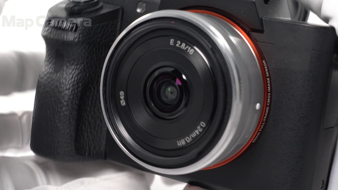 SONY (ソニー) E 16mm F2.8 SEL16F28 並品 - YouTube