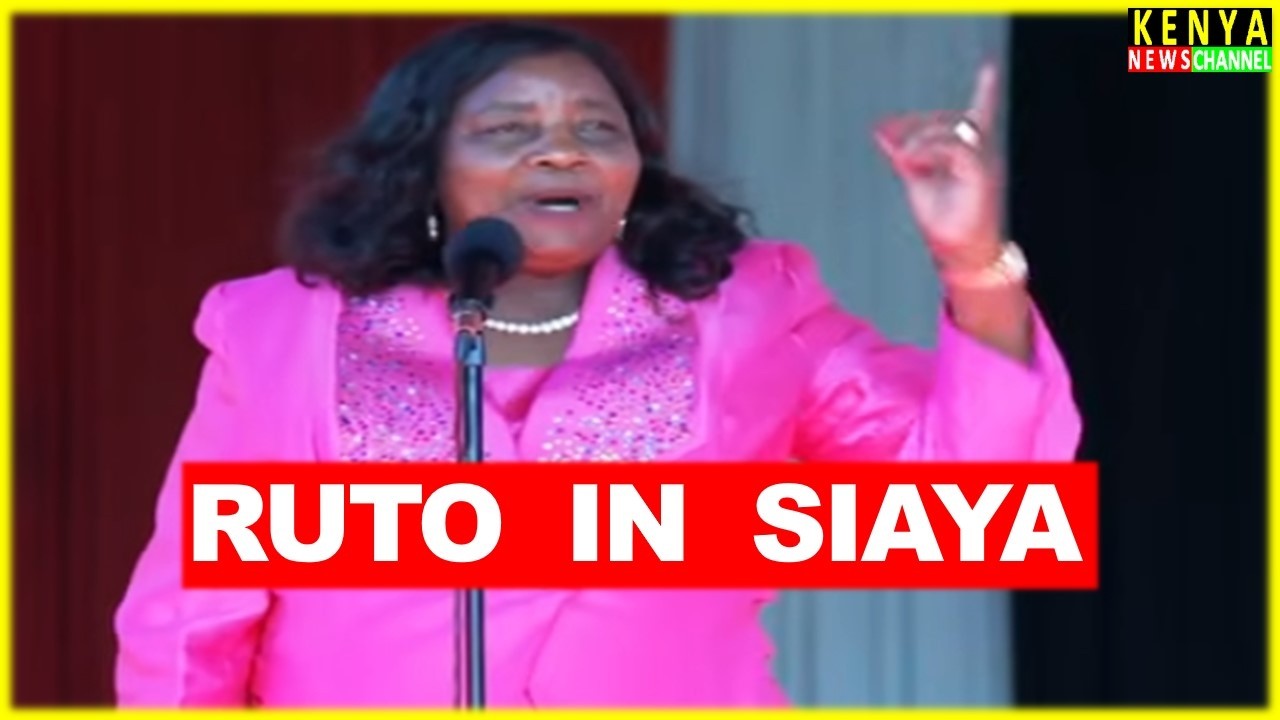 Ида Одинда сегодня лично встретится с Руто в Сиайе.