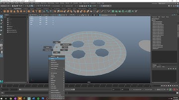Modeling Quick Buttons in Maya