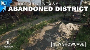 Post Apocalyptic District - Unreal Engine 4 (1.4 update) #GameDev #UE5