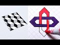 How to Draw - Easy 3D Illusions &amp; Art Tips