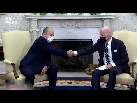 PM Bennett Meets US President Biden | פגישת ראש הממשלה בנט ונשיא ארה"ב ביידן