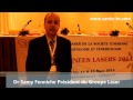 Dr samy fenniche prsident du groupe laser de la stdv les journes laser 2014