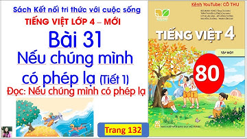 Bài 31 nếu chúng mình có phép lạ|Tiếng Việt 4| Tiết 1| Đọc: Nếu chúng mình có phép lạ |Cô Thu| #80