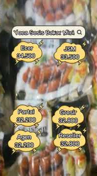 READY STOCK YONA SOSIS BAKAR MINI DI ACA FROZEN FOOD 😍😍🤗