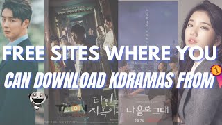 FREE WEBSITES to DOWNLOAD KDramas/Asian Dramas [720p encoded dramas]