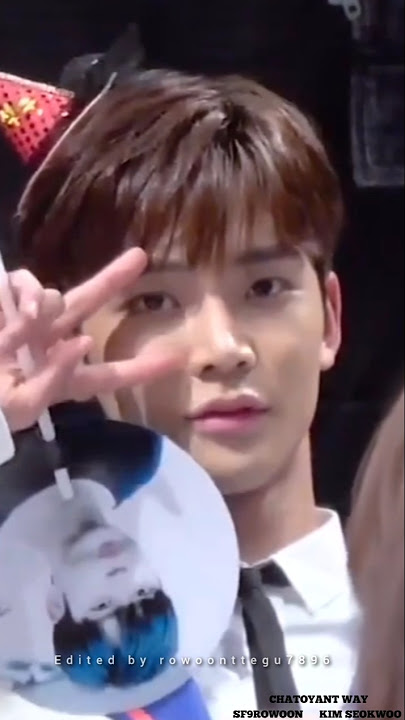 It's this Cutie's BIRTHDAY TOMORROW Yayyyy 🤩😍 #rowoon #로운 #ロウン #김석우 #kpop #kdrama #shorts #throwback