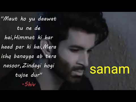 Ek Deewana Tha  shivs shayari  WhatsApp status video sad