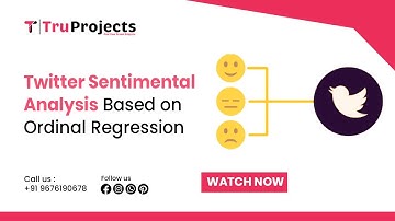 twitter sentimental Analysis based on ordinal regression   BTECH MAJOR NLP PROJECTS IN HYDERABAD