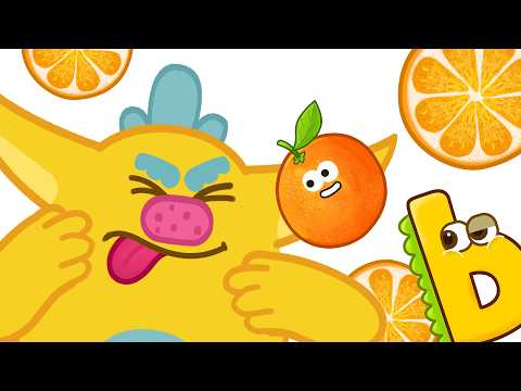 Yummy Let's eat together food texture fun song for kindergarten