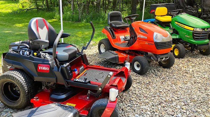 Zero turn or lawn tractor?  Detailed comparison.