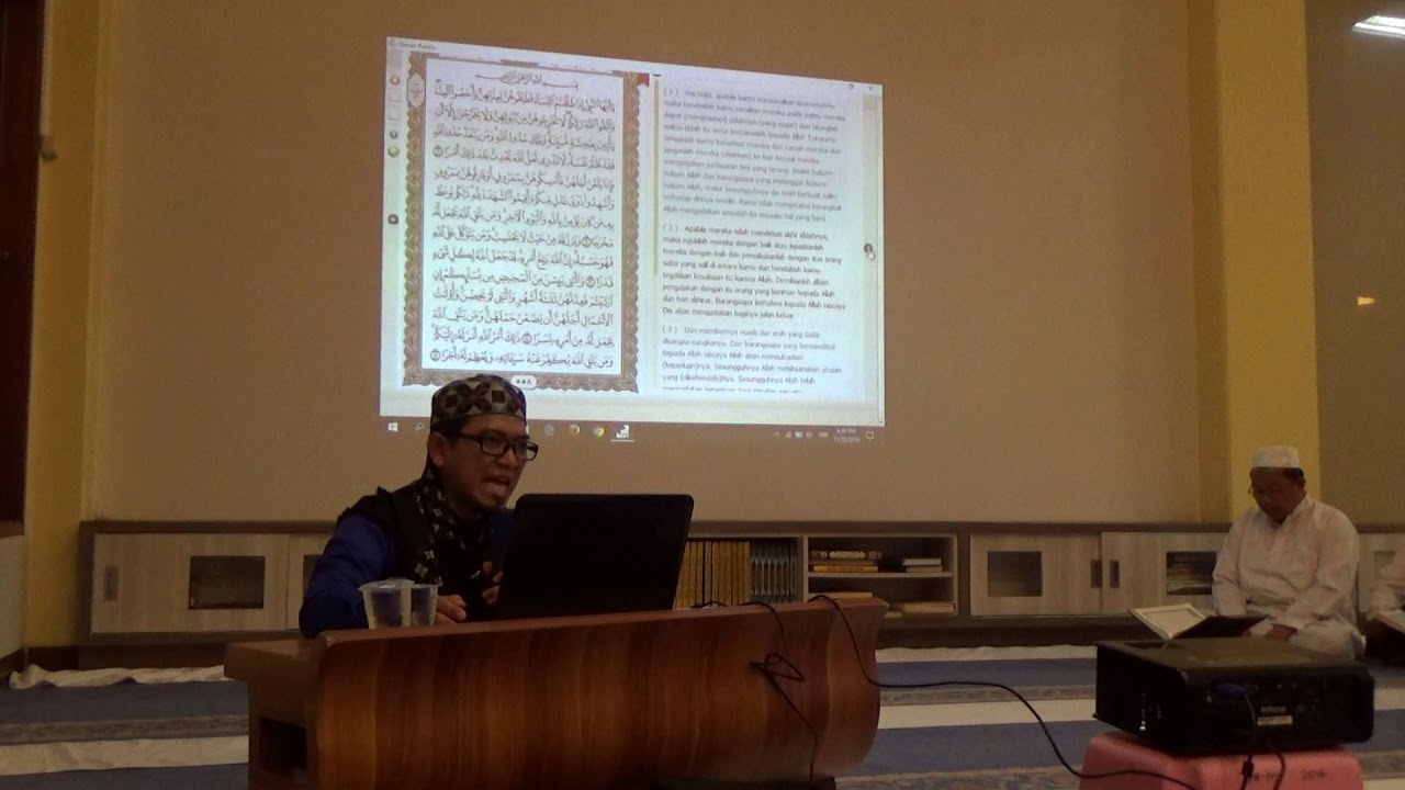 Ust Zuldahri Kajian Tahsin Qs At Tholaq Ayat 5 Sd 6 Masjid