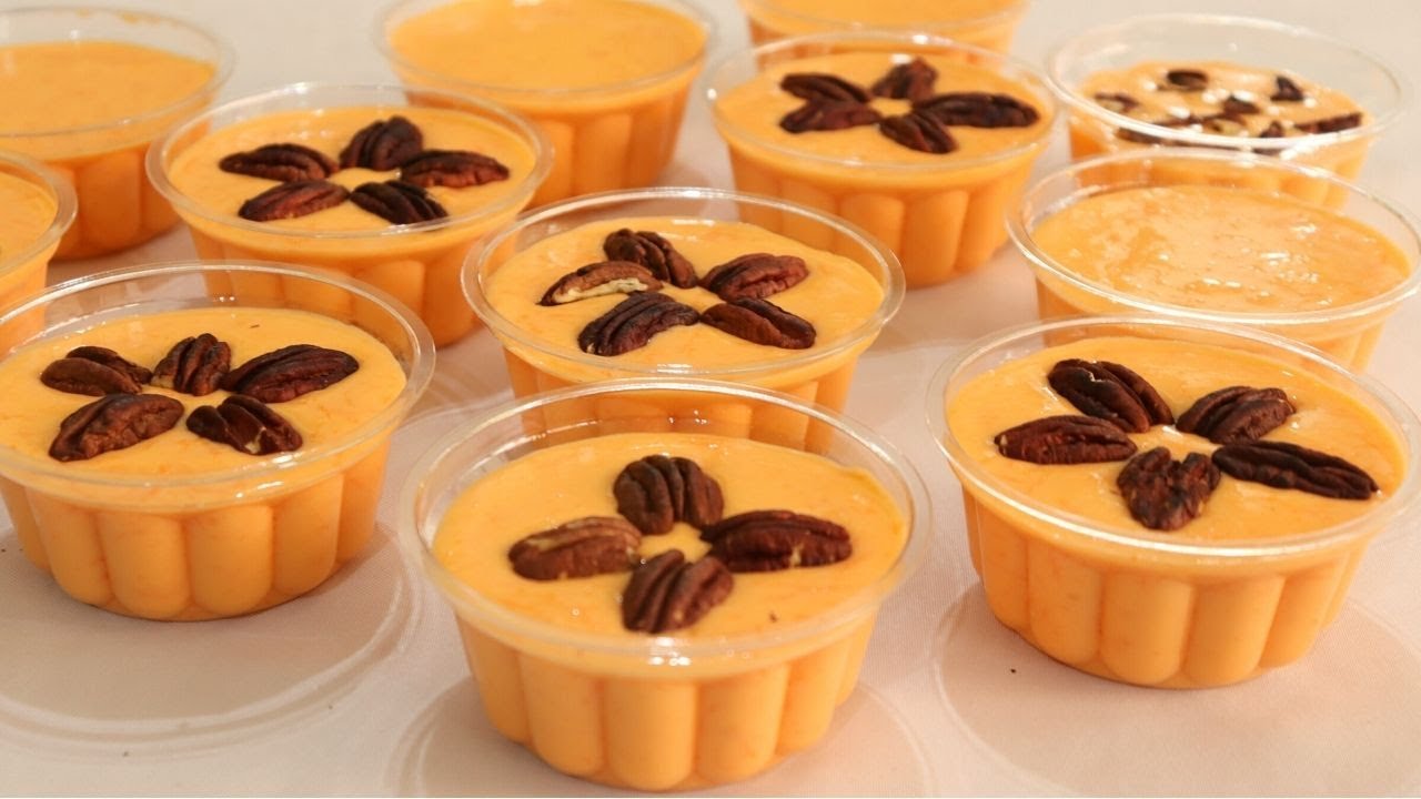 Postre delicioso de Zanahoria Individuales Ideales para negocio