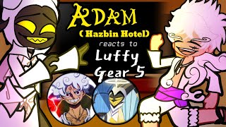 Hazbin Hotel Heaven reacts to Luffy Gear 5 as future angel ❤️🙏Gacha Hazbin Hotel reacts