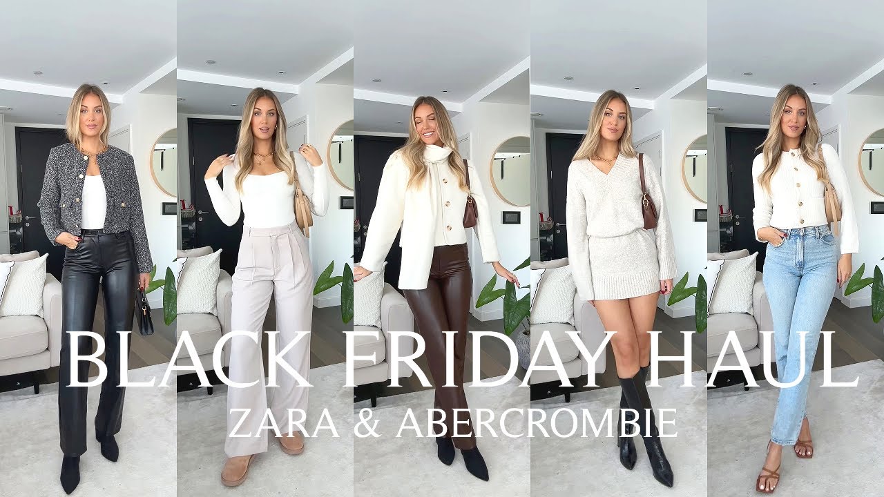 MY TOP PICKS FROM ZARA & ABERCROMBIE BLACK FRIDAY SALE HAUL YouTube