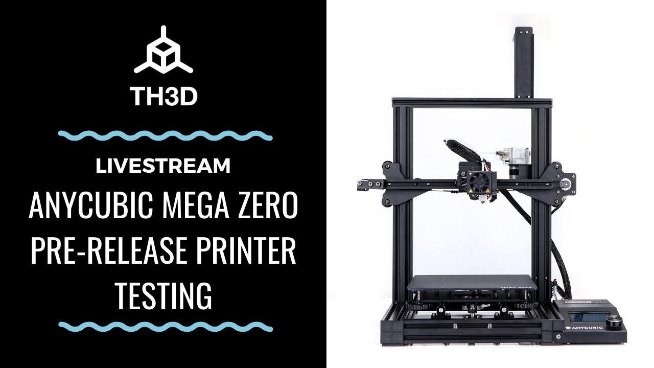 LIVE] Pre-Release Unit - AnyCubic Mega Zero - Assembly