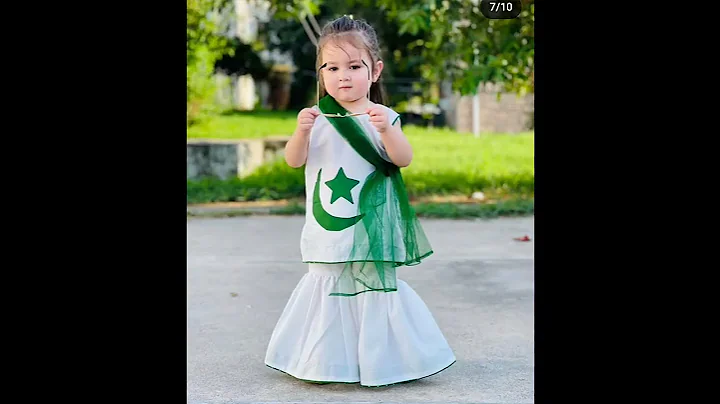 cute Baby 14 August dress #14august #shorts #viral