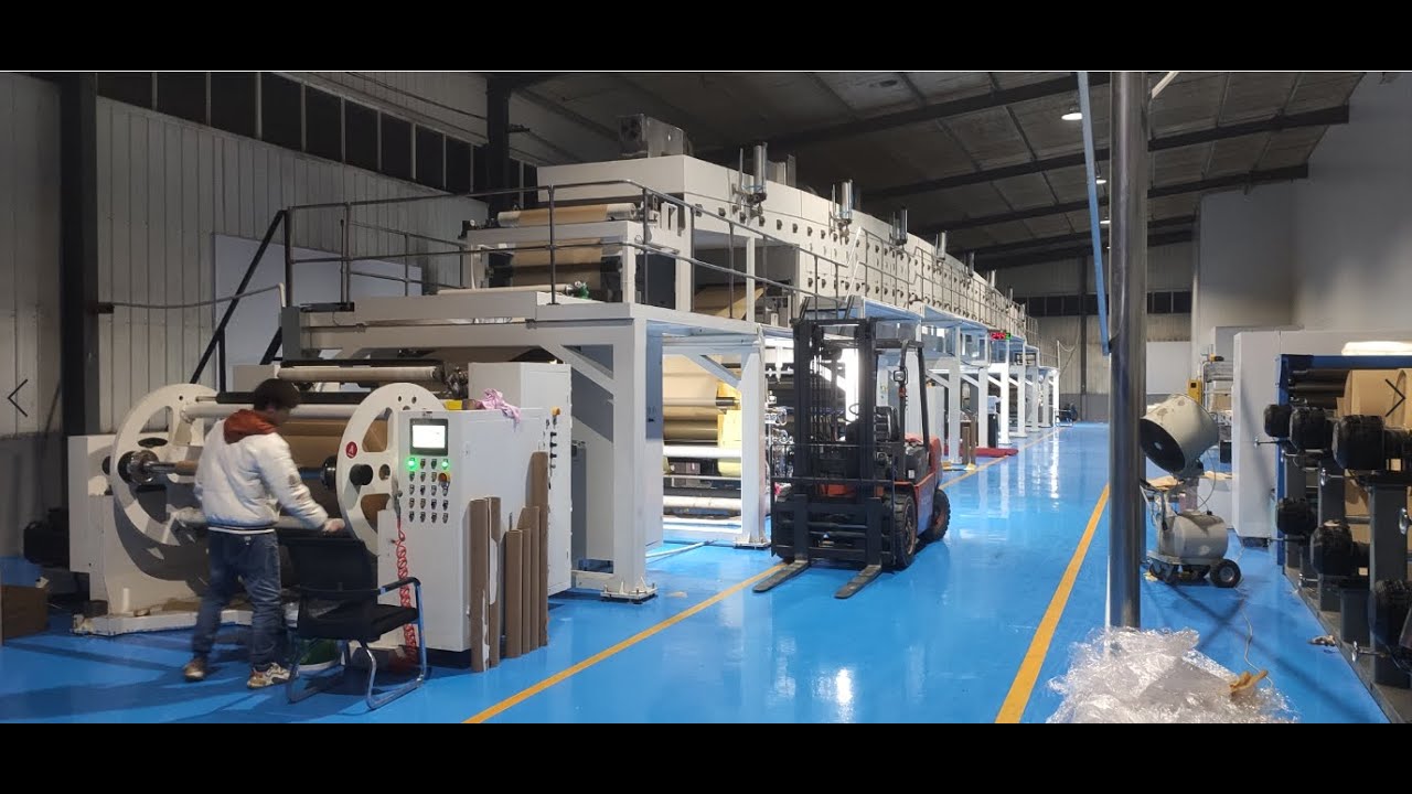 water base coating machine for biodegradable paper cup box food package