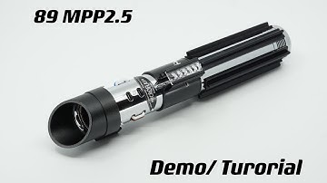 Proffie Installed 89Sabers MPP2.5 Neopixel Lightsaber Demo/Tutorial by CCSabers