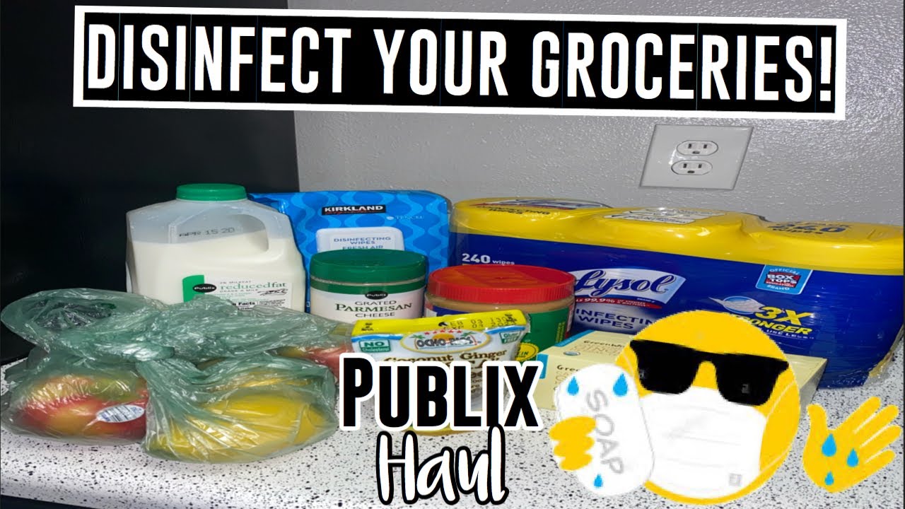 How To DISINFECT YOUR GROCERIES at Home (Clean Your Healthy Groceries