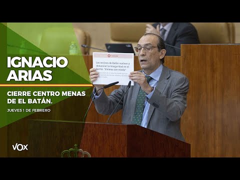 01.02 I Intervención IGNACIO ARIAS en Pleno de la Asamblea de Madrid