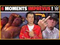 6 moments imprvus  la wwe 