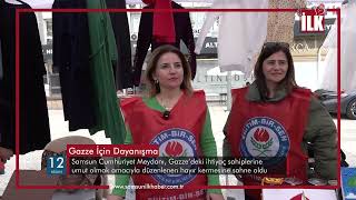 Samsun’da Gazze İçin Dayanışma Seferberliği