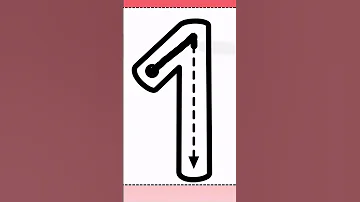 Number 1 Tracing 