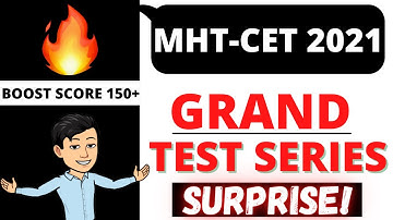 MHT CET 2021 🔥 MHT-CET 2021 Test Series ❤️ Strategy & Preparation for #mhtcet2021 🔥 Must Watch