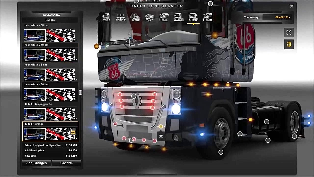 Renault Magnum Ets2 480hp 2 400nm Youtube