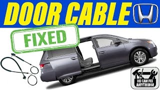 FIX: Honda Odyssey Sliding Door Cable: StepbyStep DIY Guide (20112017)