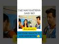 Katrina Said No For Kissing But Hrithik Said He Is Comfortable Doing It Katrina Said No For Kissing But Hrithik Said He Is Comfortable Doing It