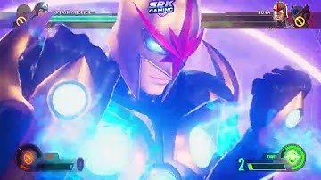 Marvel Vs Capcom Infinite - Dante & Captain America Vs Nova & Zero