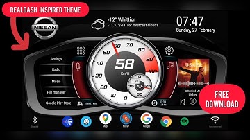 Carwebguru Customized RealDash Inspired Theme | FREE TO DOWNLOAD!!!