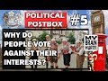 Why do People Vote Against Their Interests? Responding to Viewer Comments