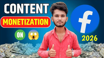 Facebook Content Monetization ON Kaise Kare 2026 😱 | New Rules & Full Guide