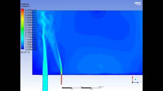 [LES FLUENT ANALISYS] Mixing layer between two oxidizer jets