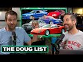 Doug DeMuro's List Of Dream Cars