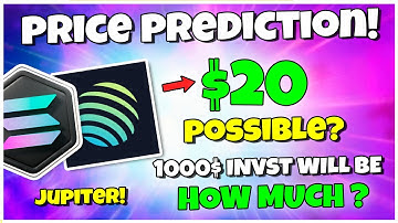 Jupiter(JUP) Price Prediction 2025 - Can it Hit 20$? (Realistic Prediction)