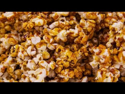 Curtis Stone's Homemade Salted Caramel Popcorn