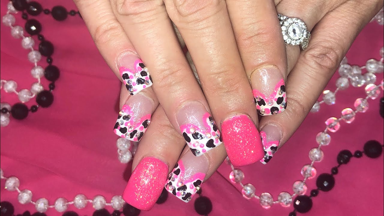 90th Nail Design....Cowgirls! - YouTube