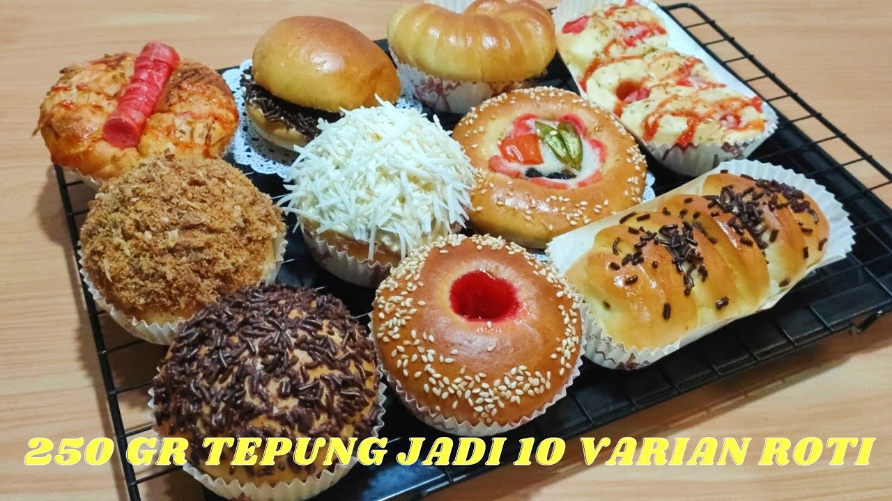 10 Kreasi Roti Untuk Jualan - Youtube 10 Kreasi Roti Untuk Jualan - Youtube
