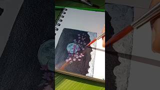 #Paint with me in sunlight ☀️#shorts #drawing #acrylic colour painting #viral