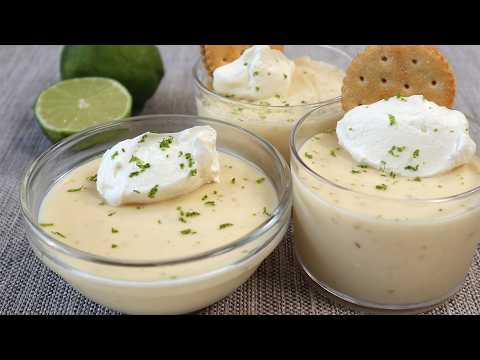 Homemade Lime Custard (Easy and Creamy)