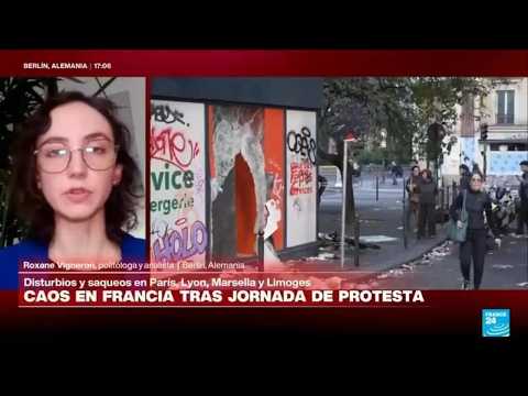 Roxane Vigneron: "Las protestas en Francia responden a problemas crónicos"