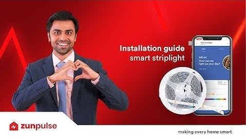 How to setup smart striplight | Hindi Installation Guide